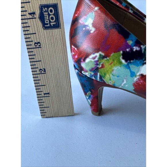 French Connection Korina Mid Floral Heels Size 8 - Picture 6 of 9